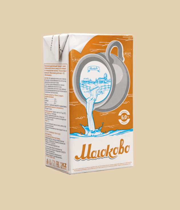 Молоко "Молоково" 6%